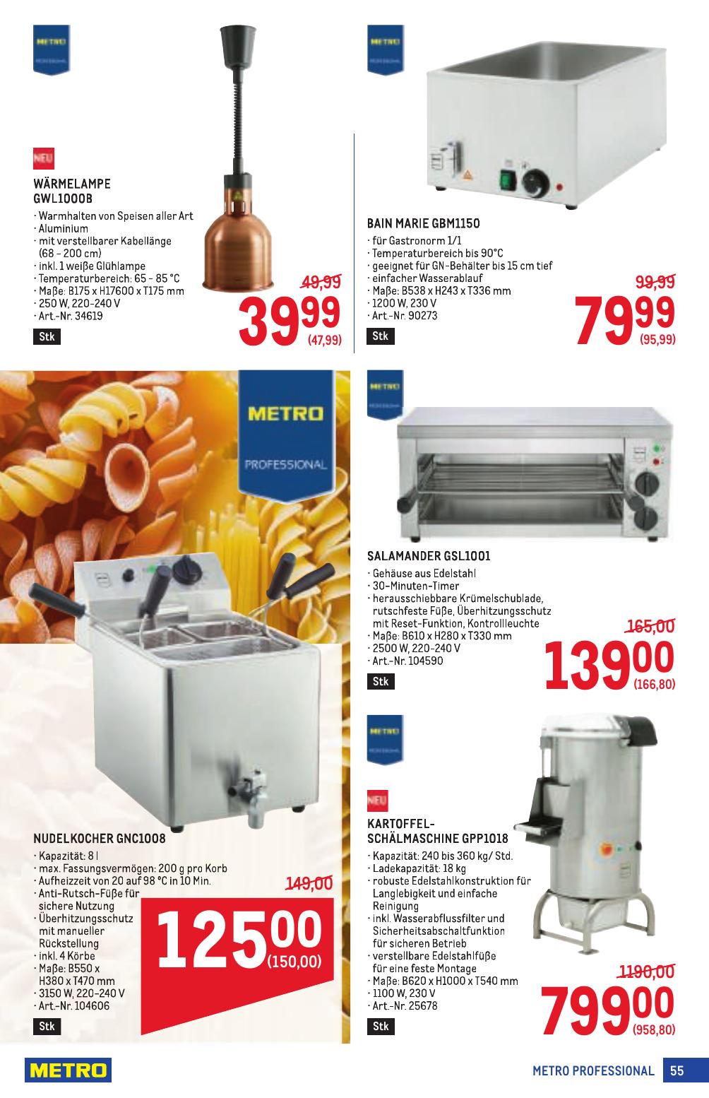 Metro Profi flyer page