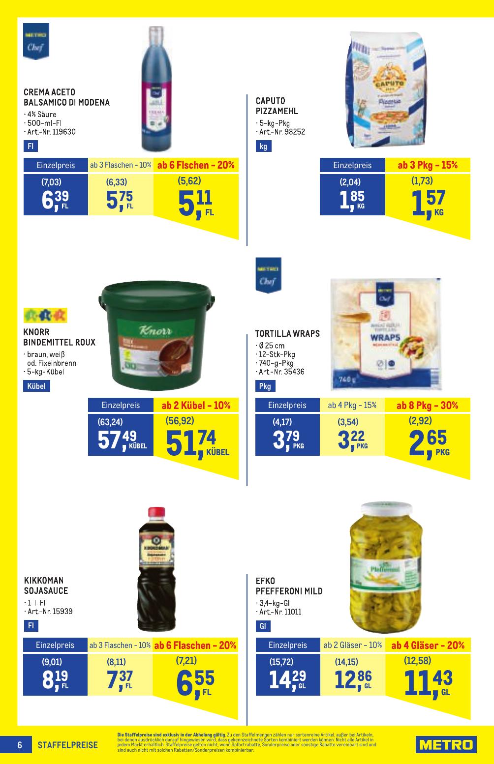 Metro Profi flyer page