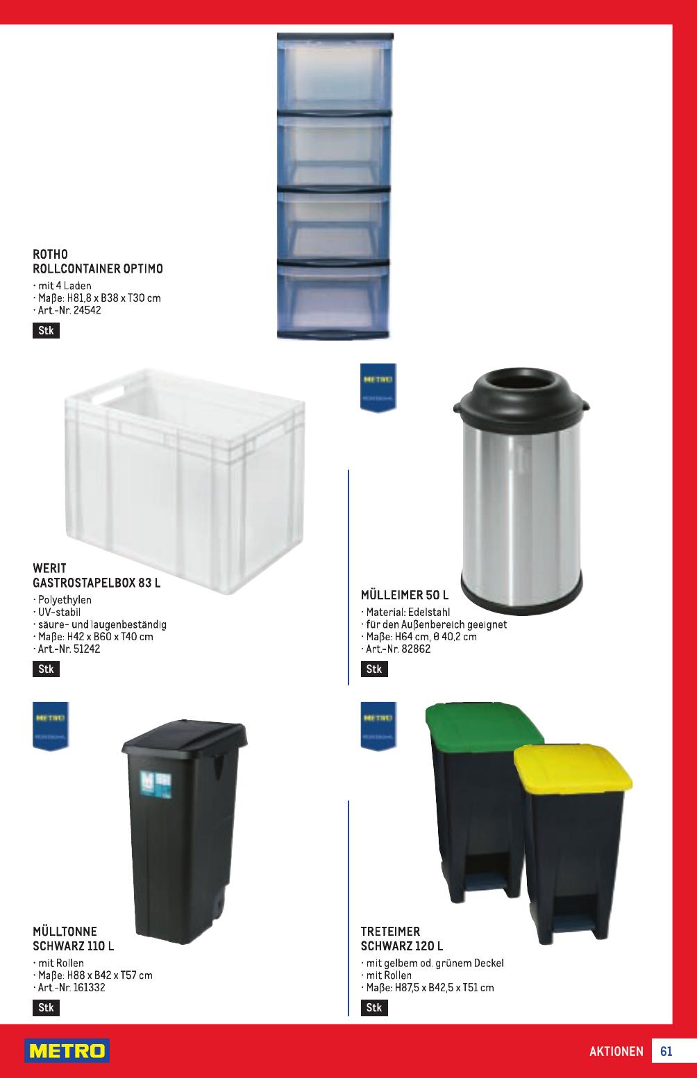 Metro Profi flyer page