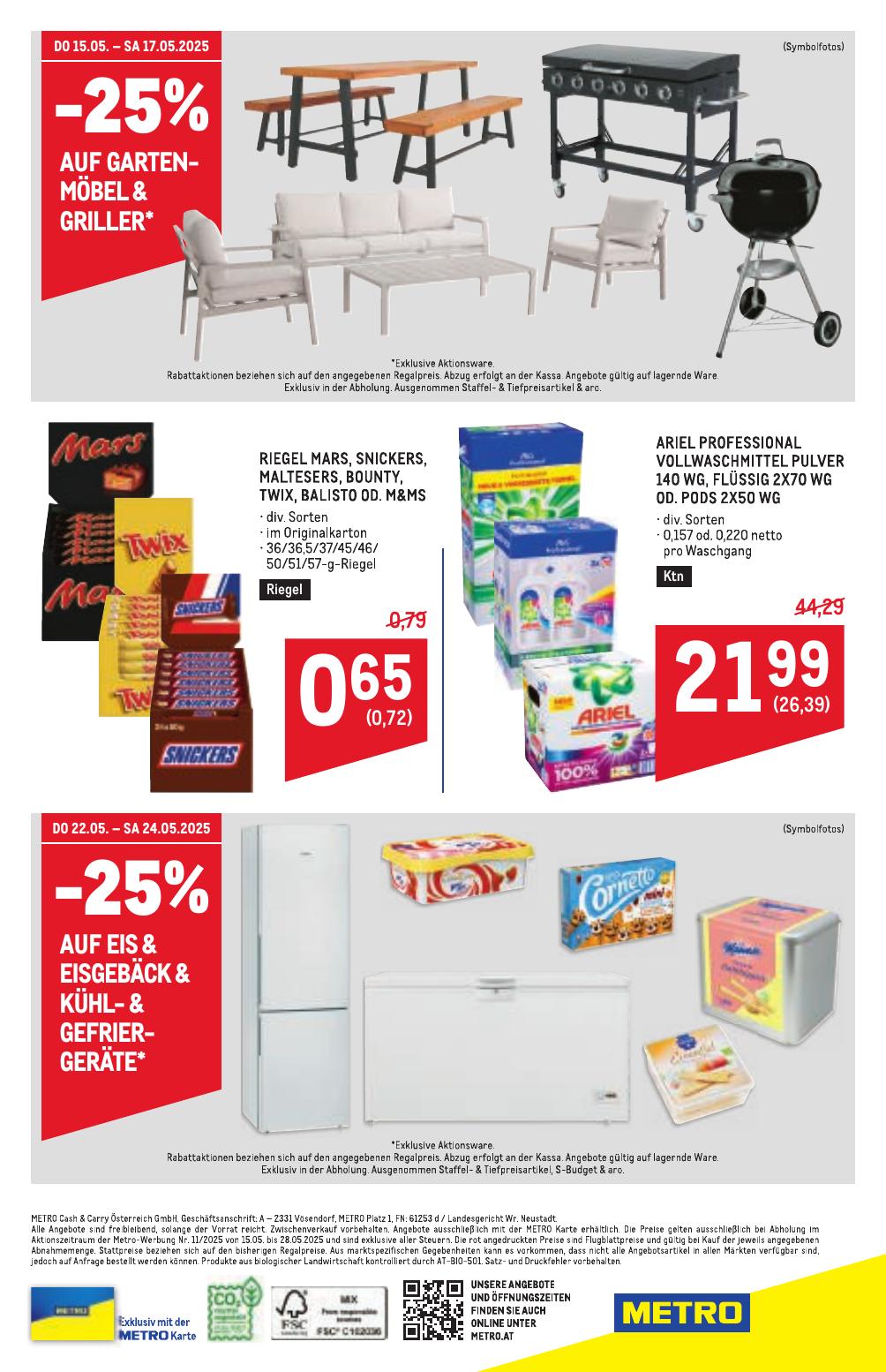 Metro Profi flyer page