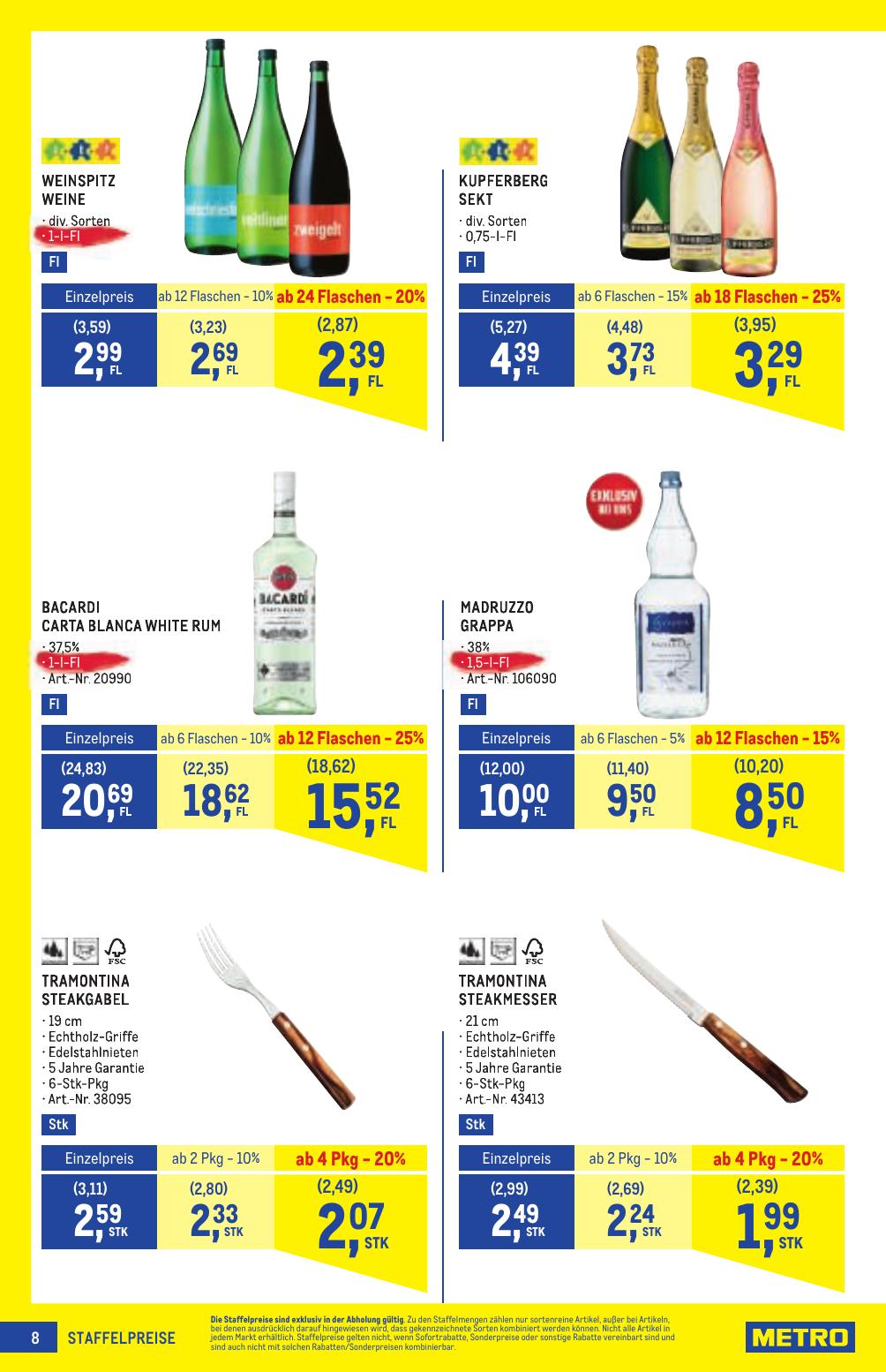 Metro Profi flyer page
