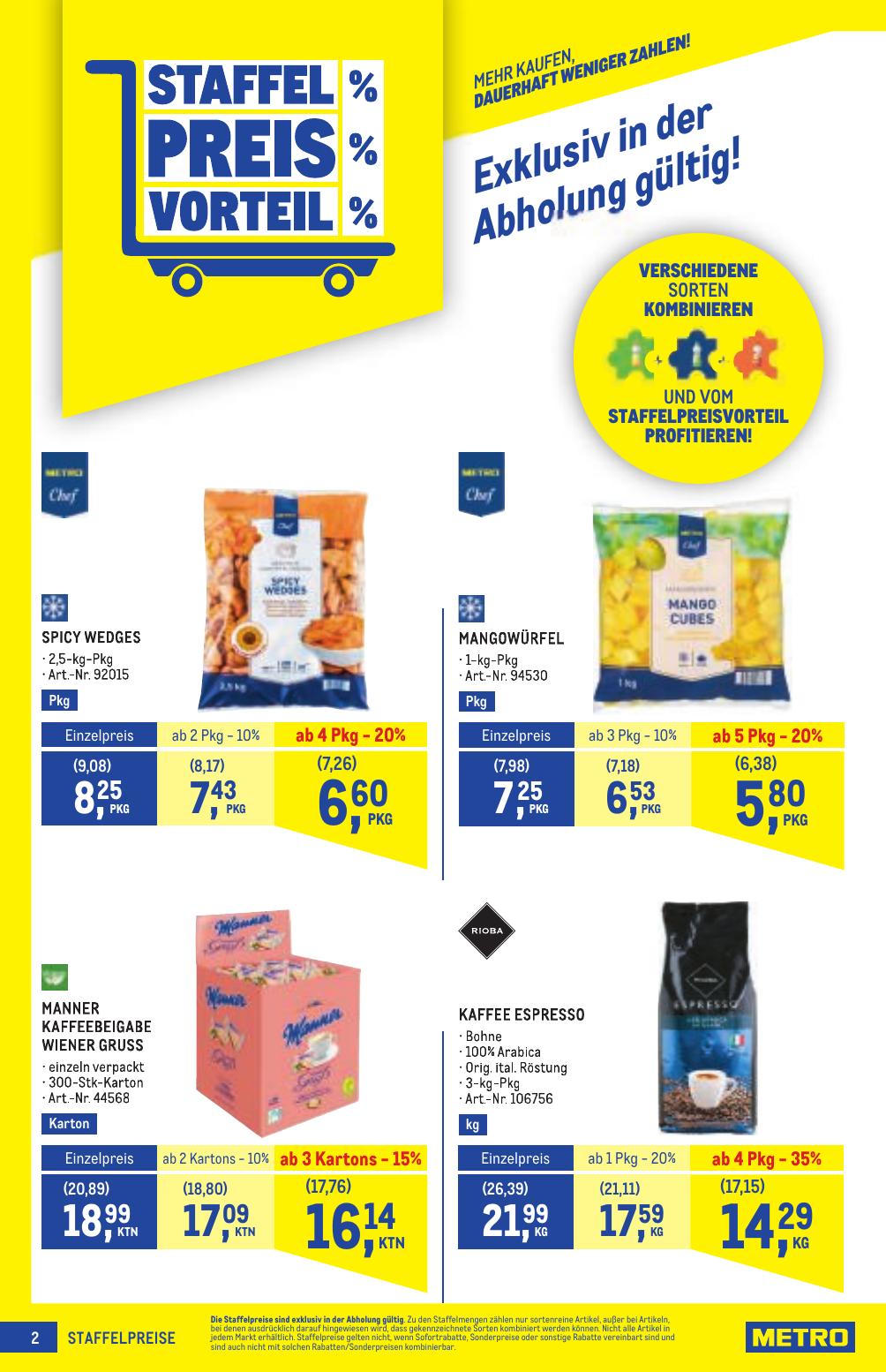 Metro Profi flyer page