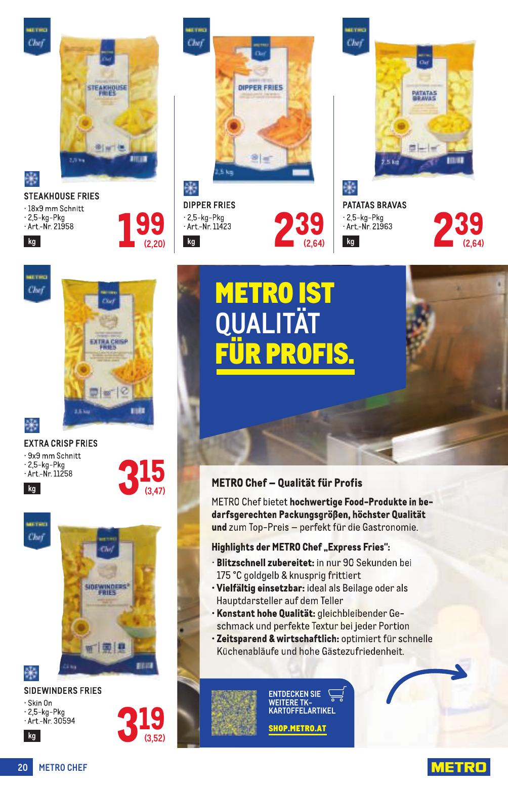Metro Profi flyer page
