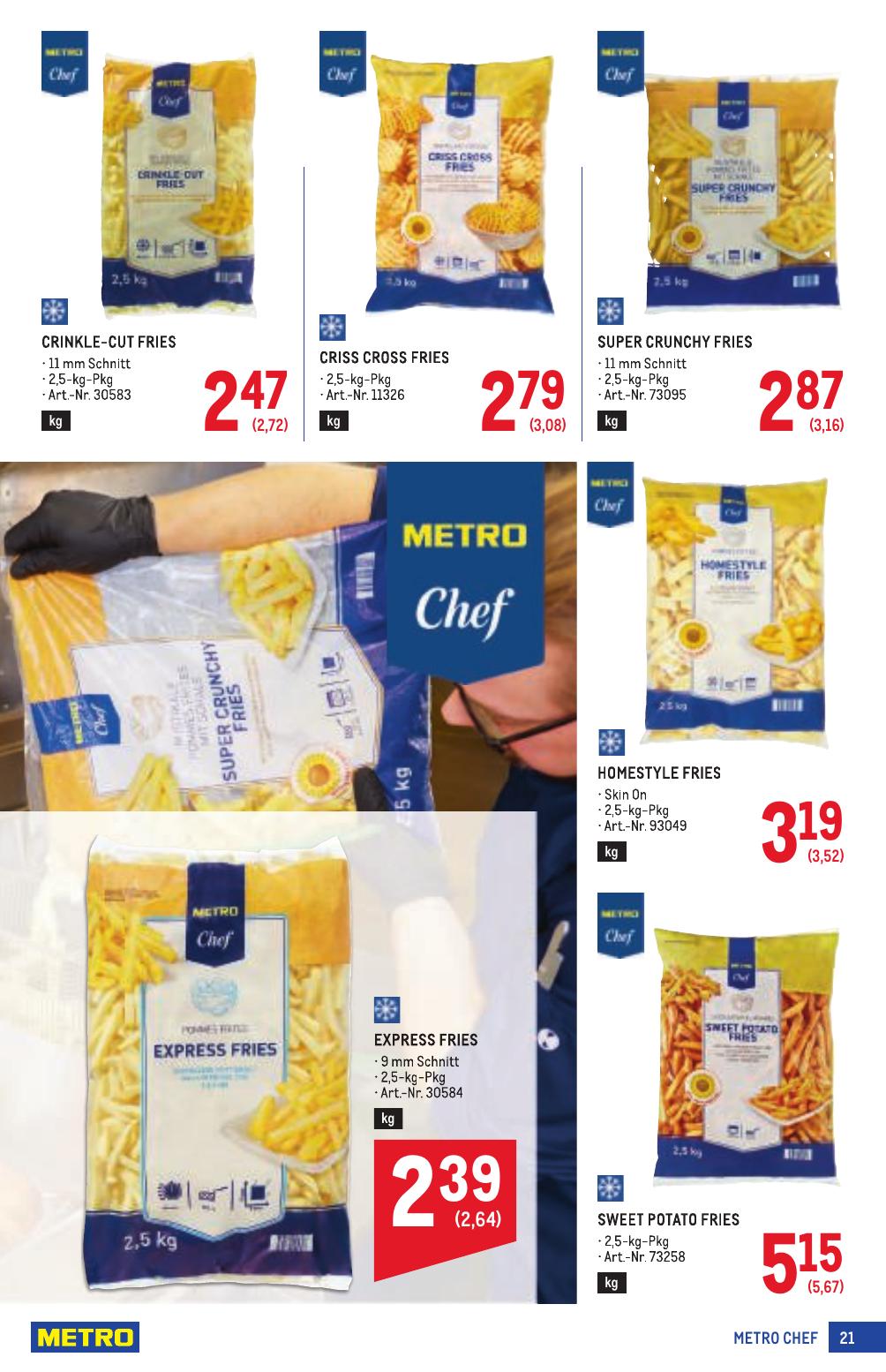Metro Profi flyer page