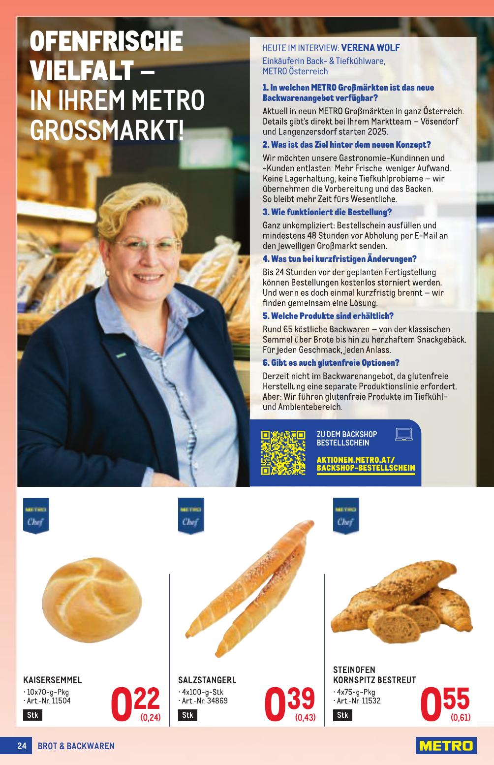 Metro Profi flyer page