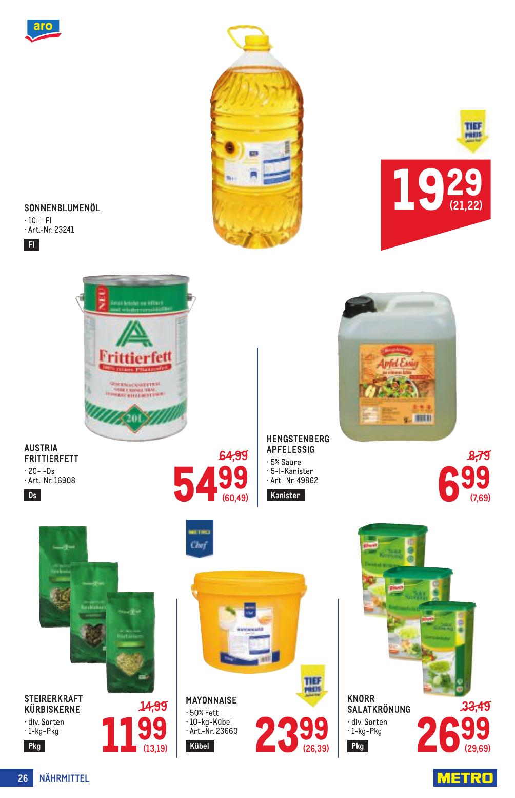 Metro Profi flyer page