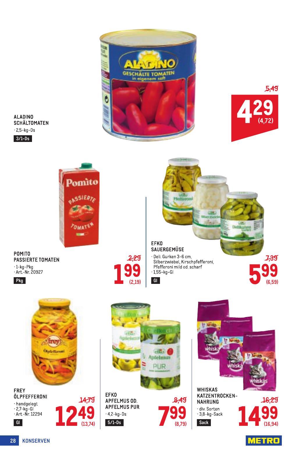 Metro Profi flyer page