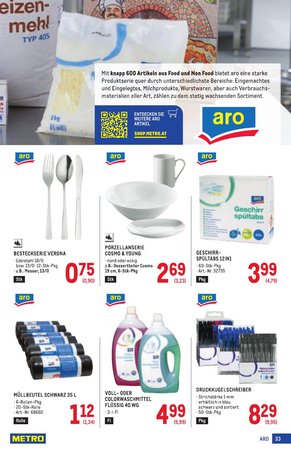 Metro Profi flyer page