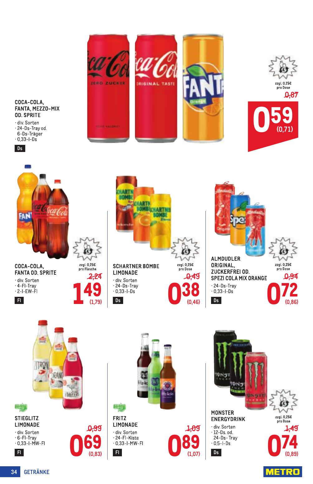 Metro Profi flyer page