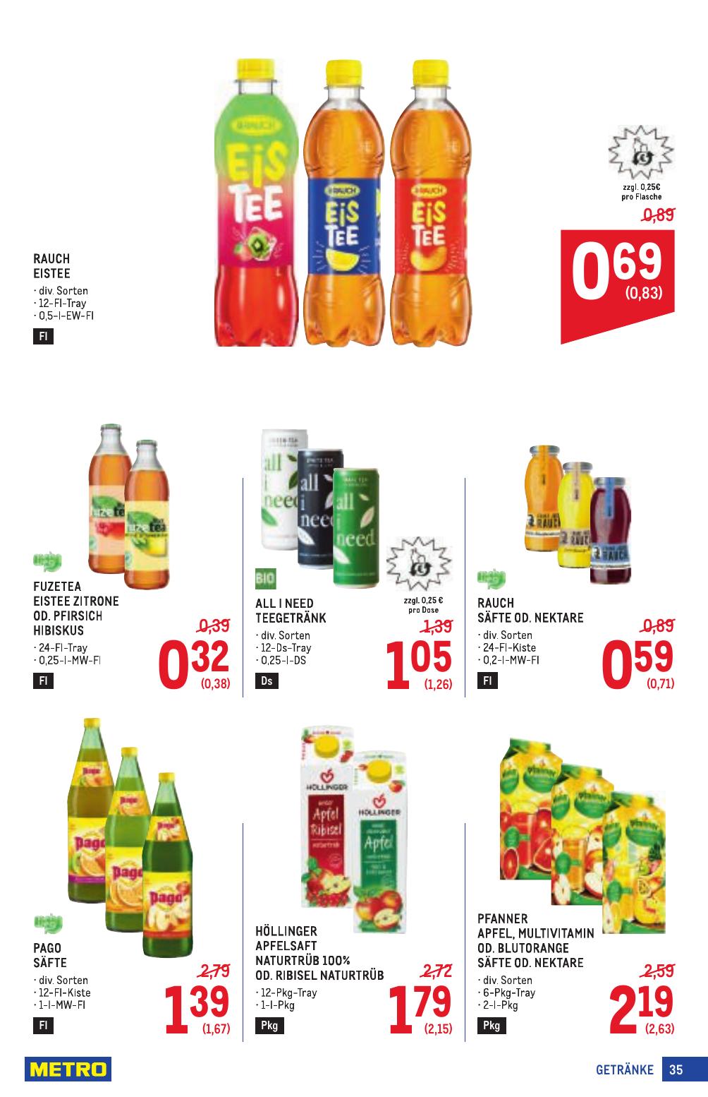 Metro Profi flyer page