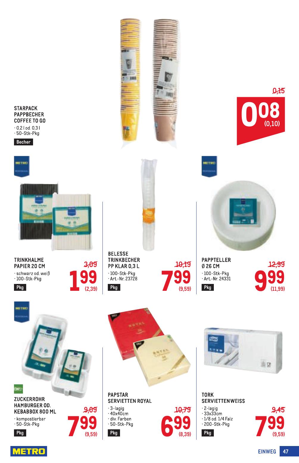 Metro Profi flyer page