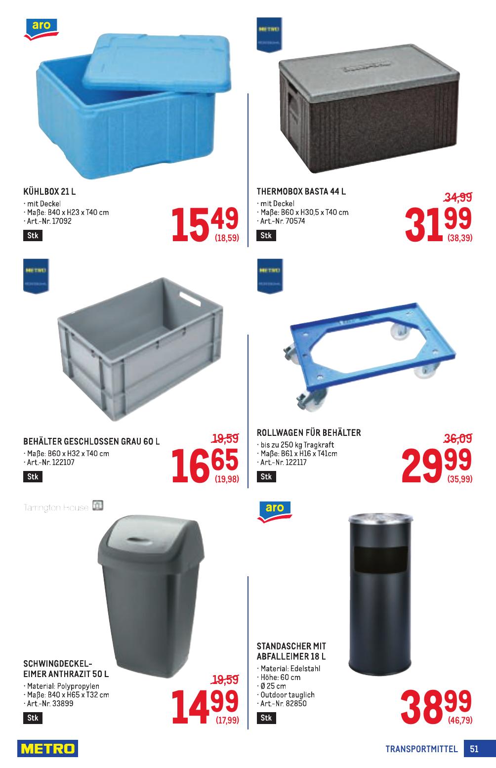 Metro Profi flyer page