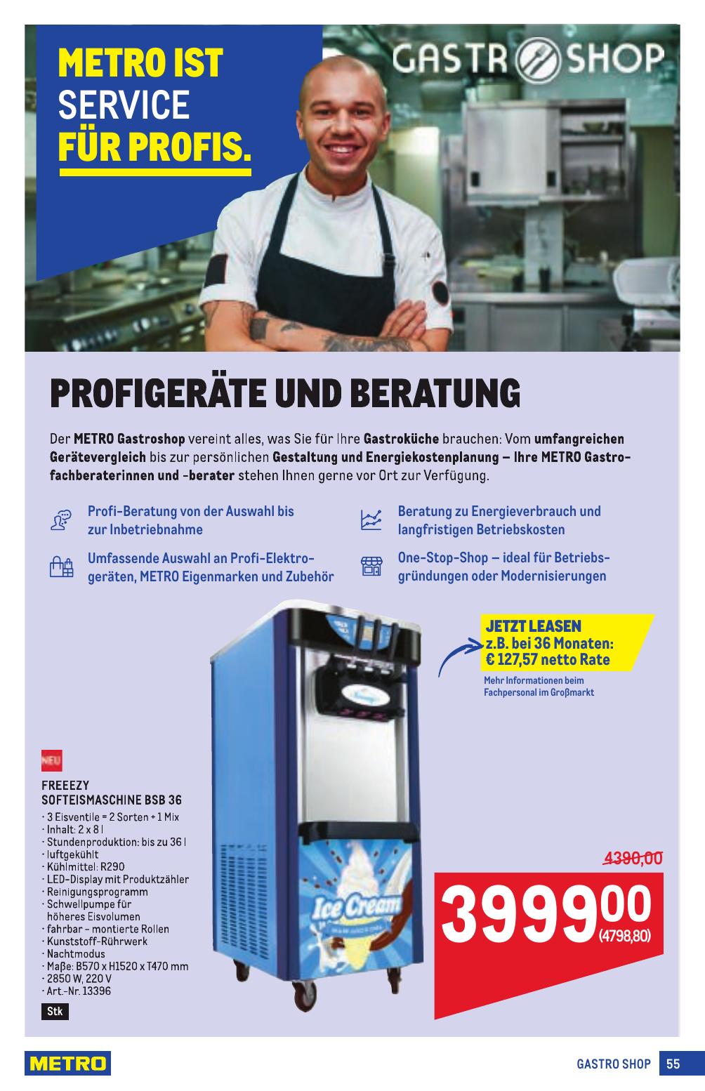 Metro Profi flyer page