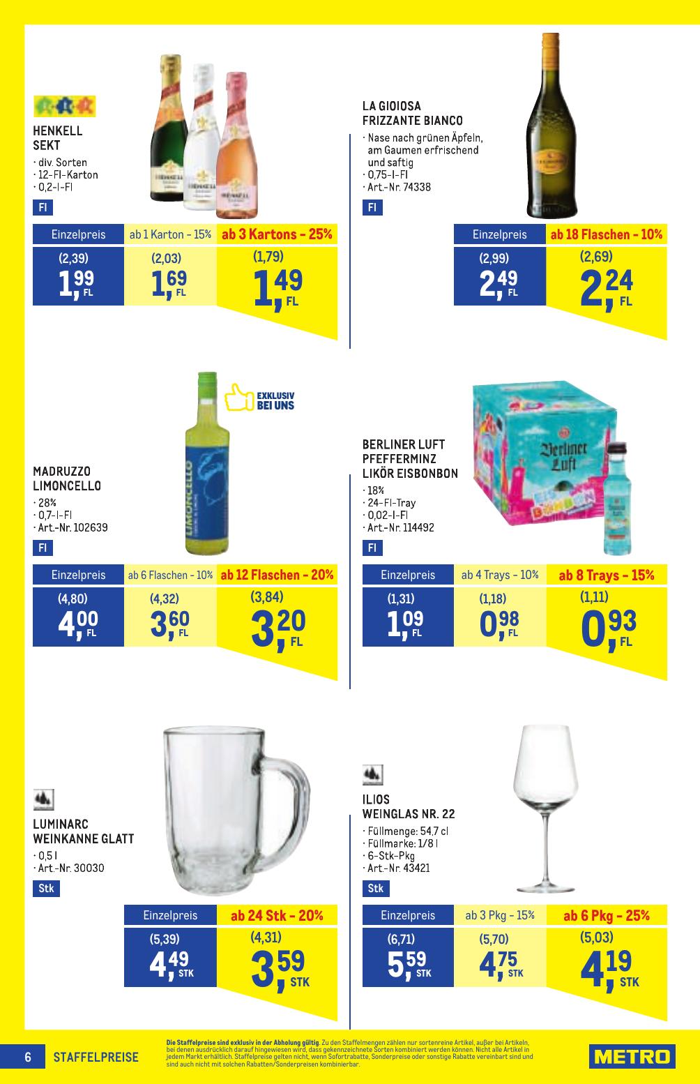 Metro Profi flyer page