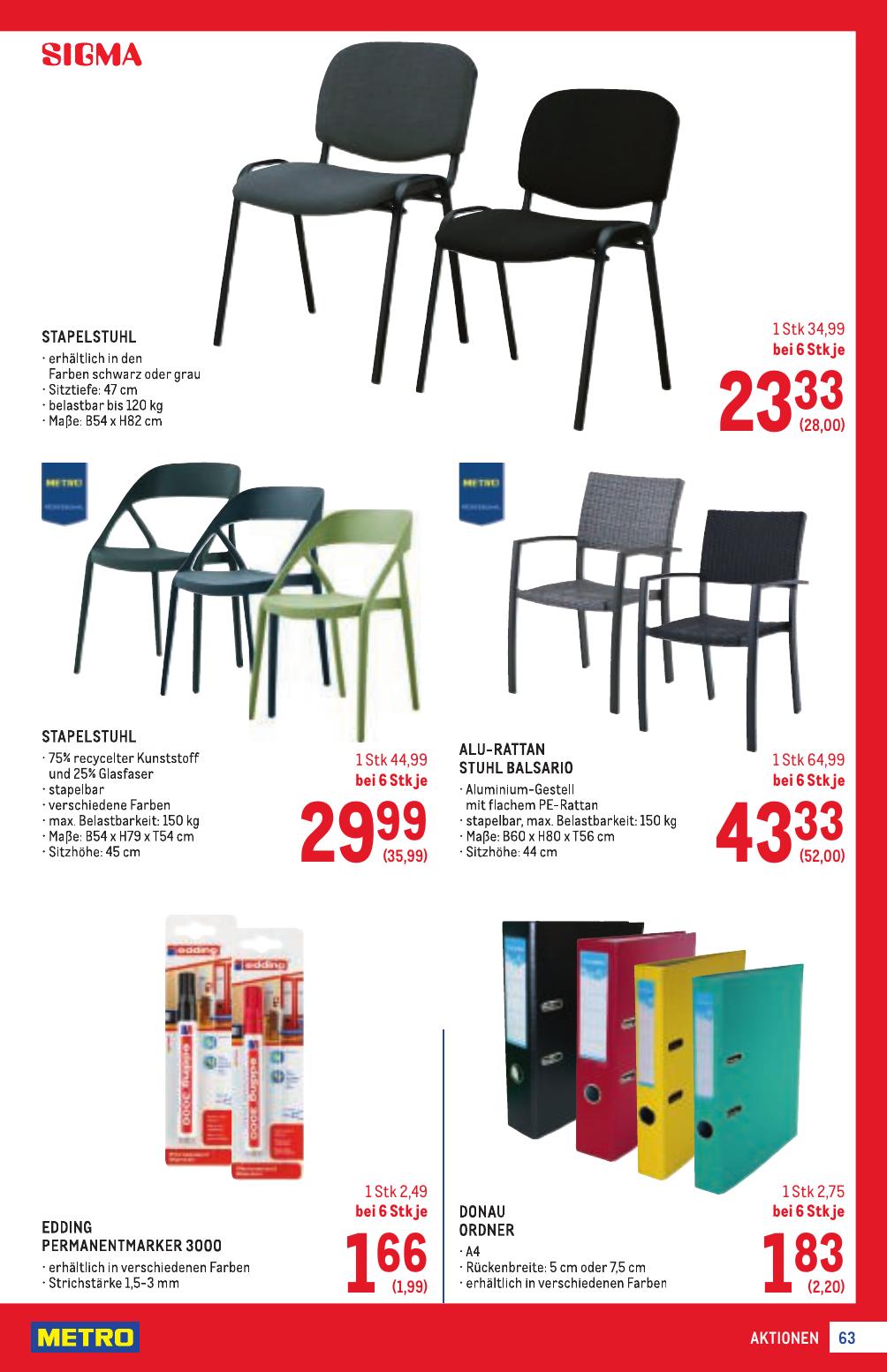 Metro Profi flyer page