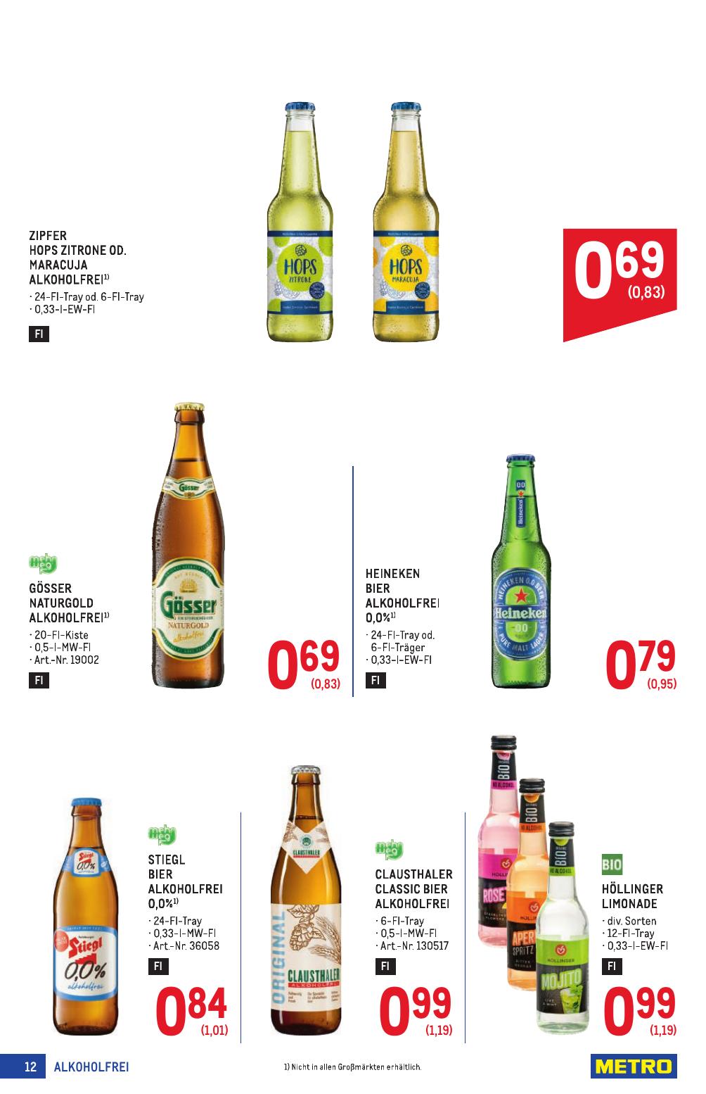 Metro Spezial flyer page