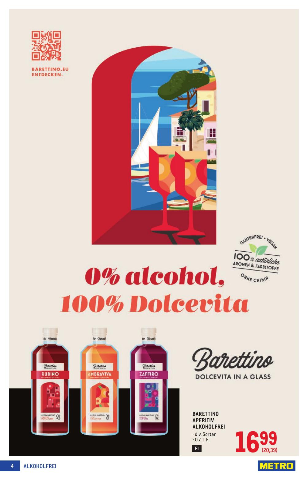 Metro Spezial flyer page