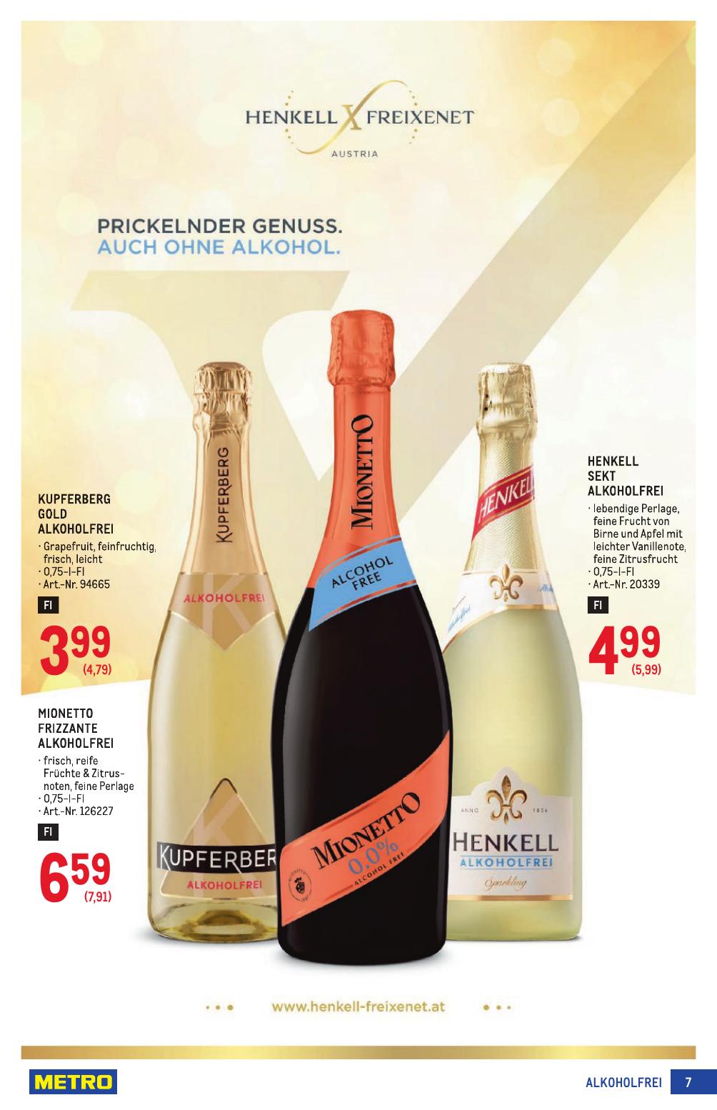 Metro Spezial flyer page