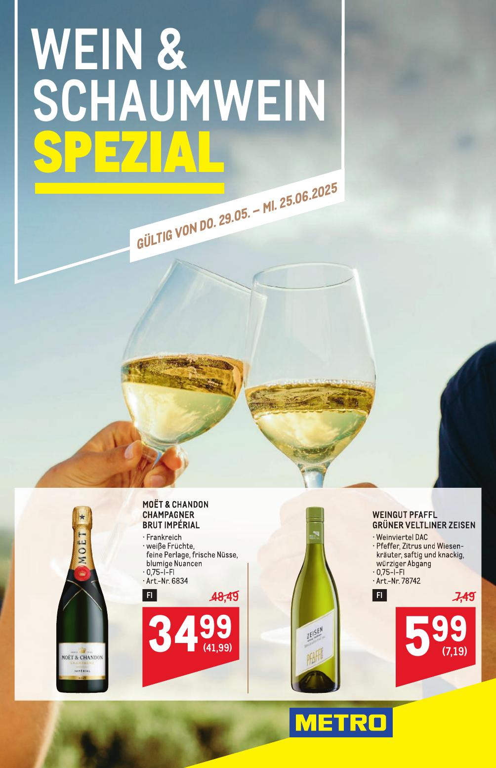 Metro Spezial flyer page