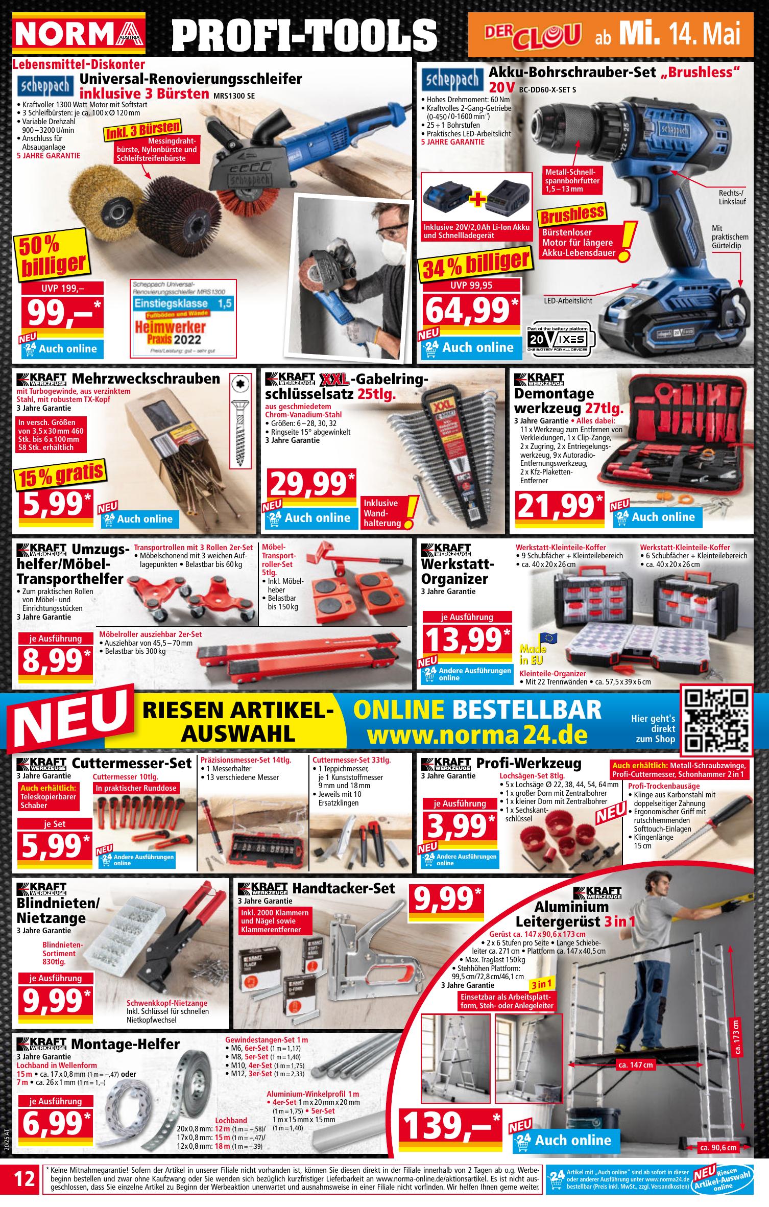 Norma flyer page