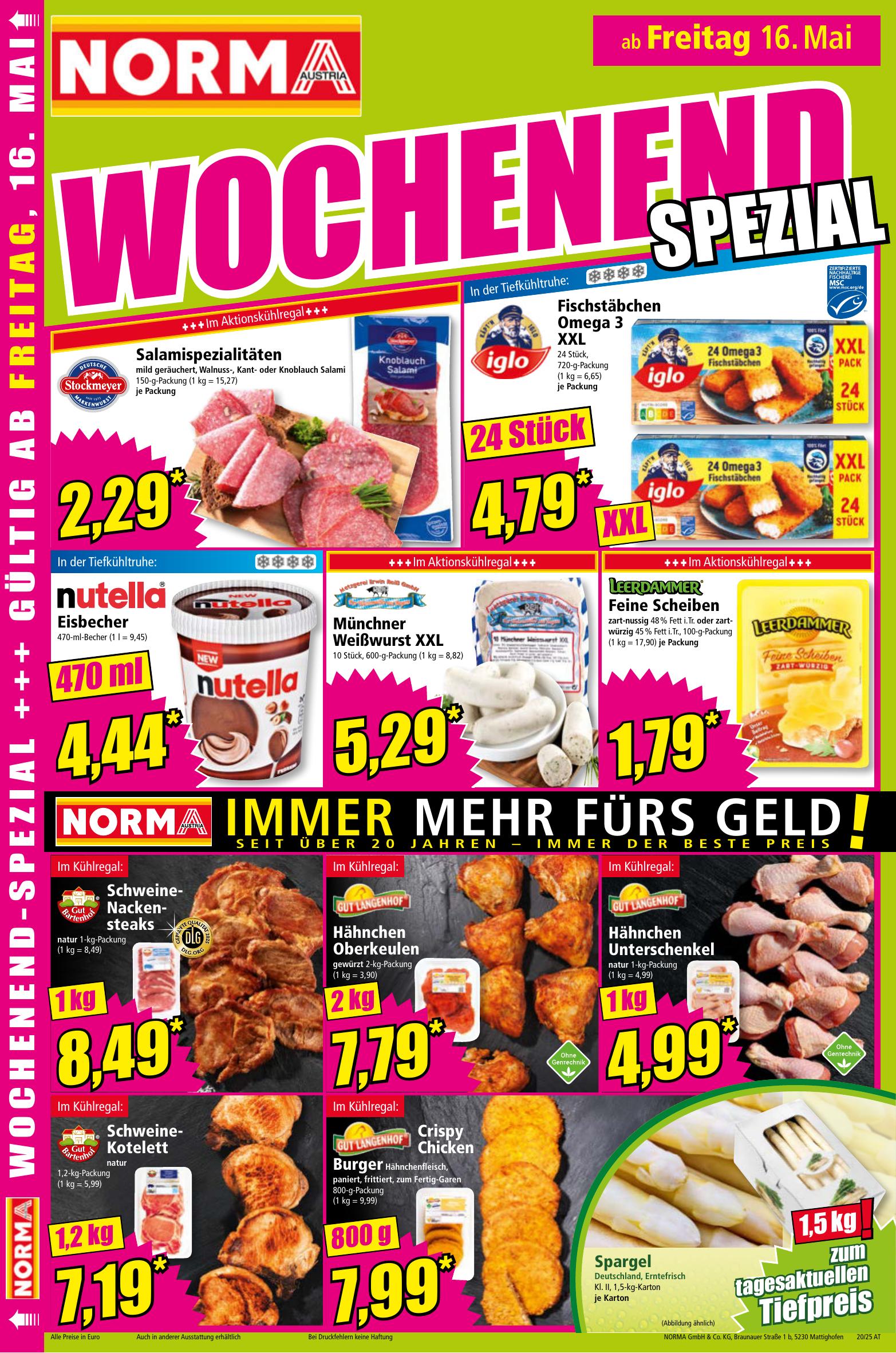 Norma flyer page