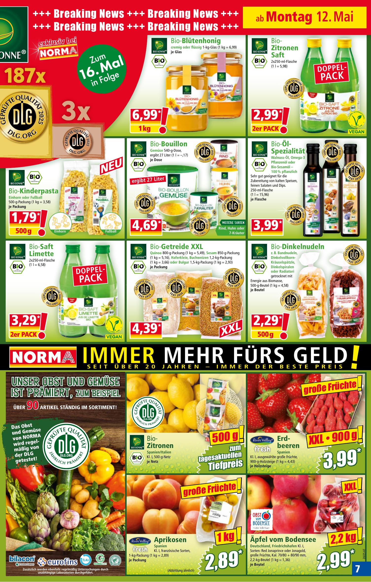 Norma flyer page