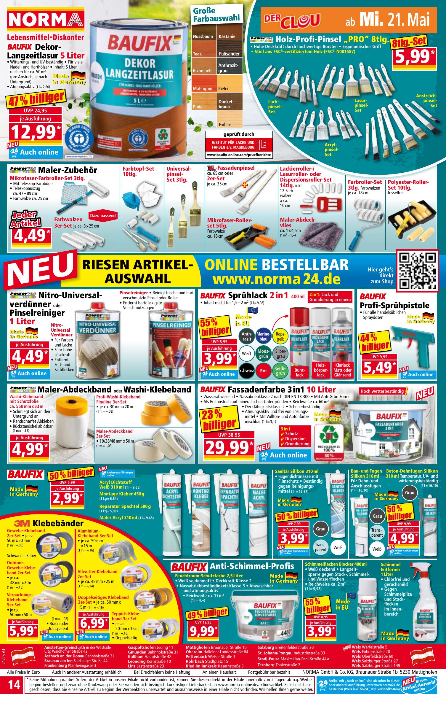 Norma flyer page