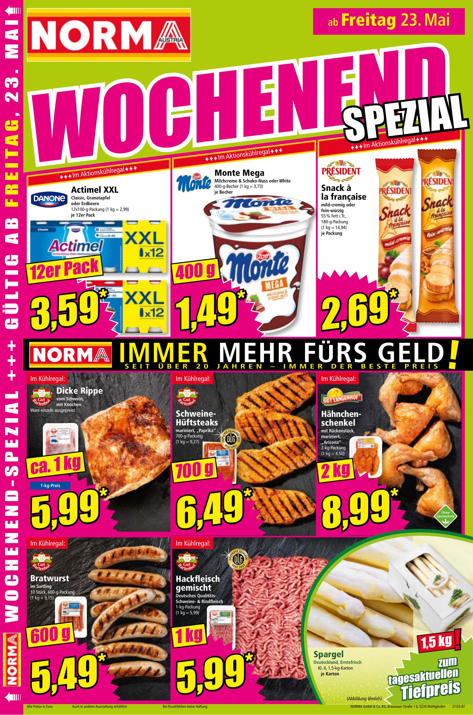 Norma flyer page