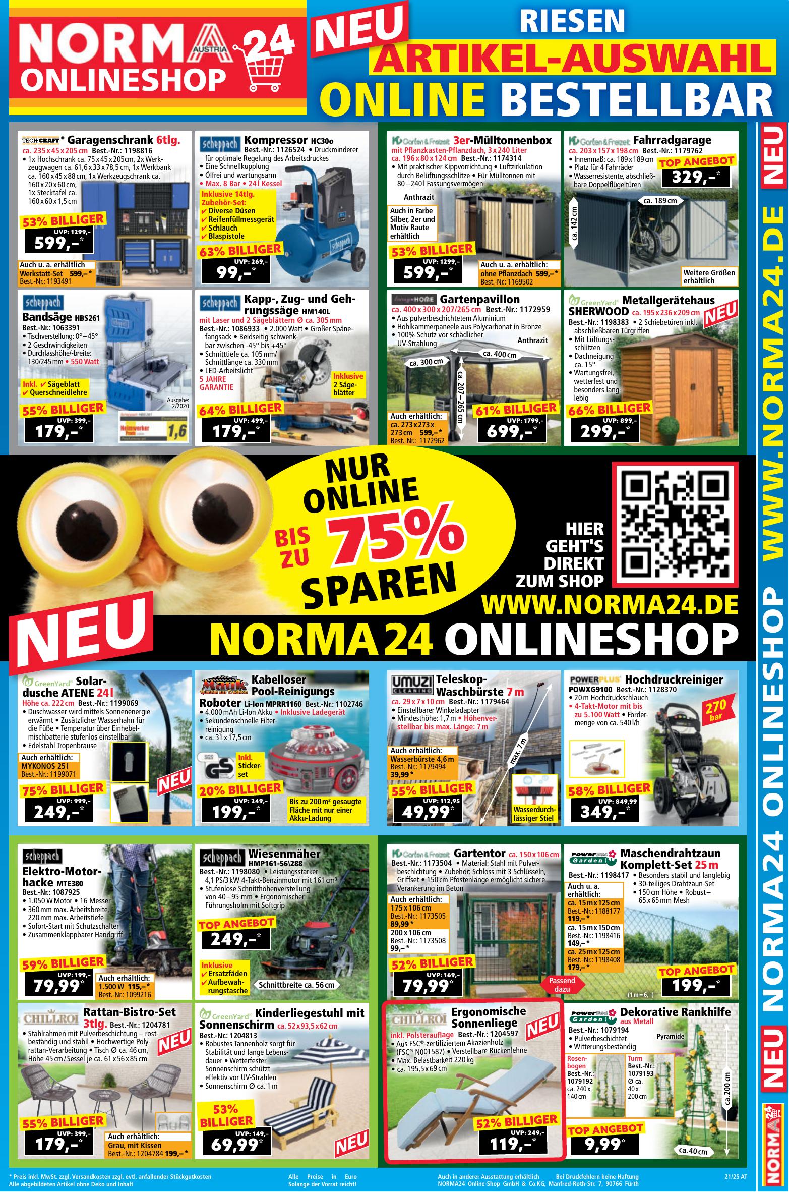 Norma flyer page
