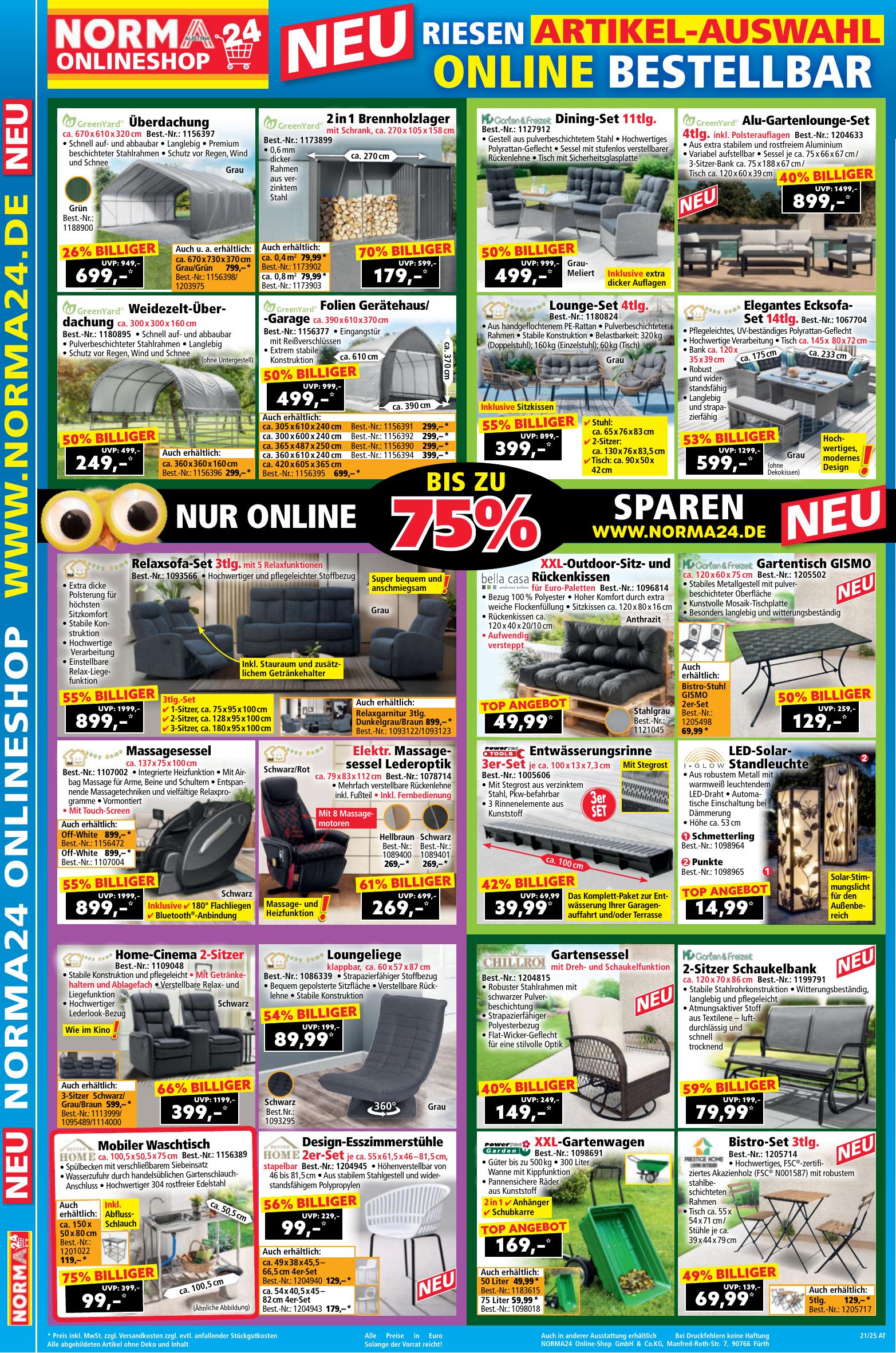 Norma flyer page