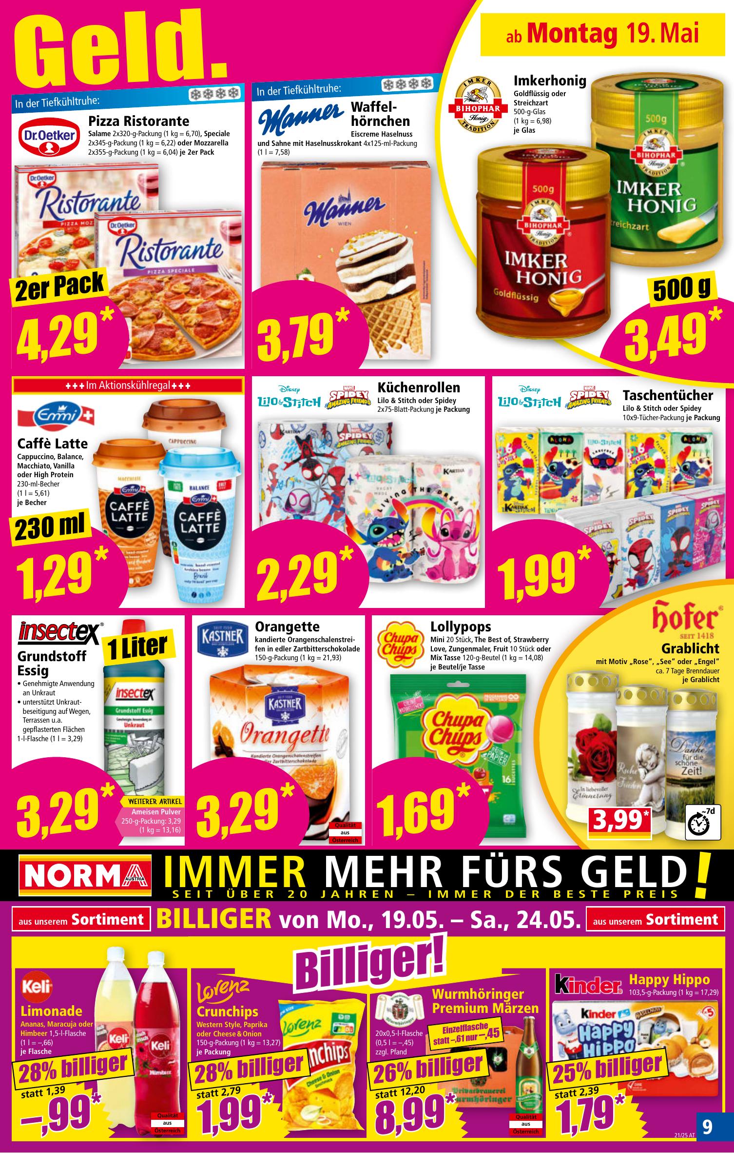Norma flyer page