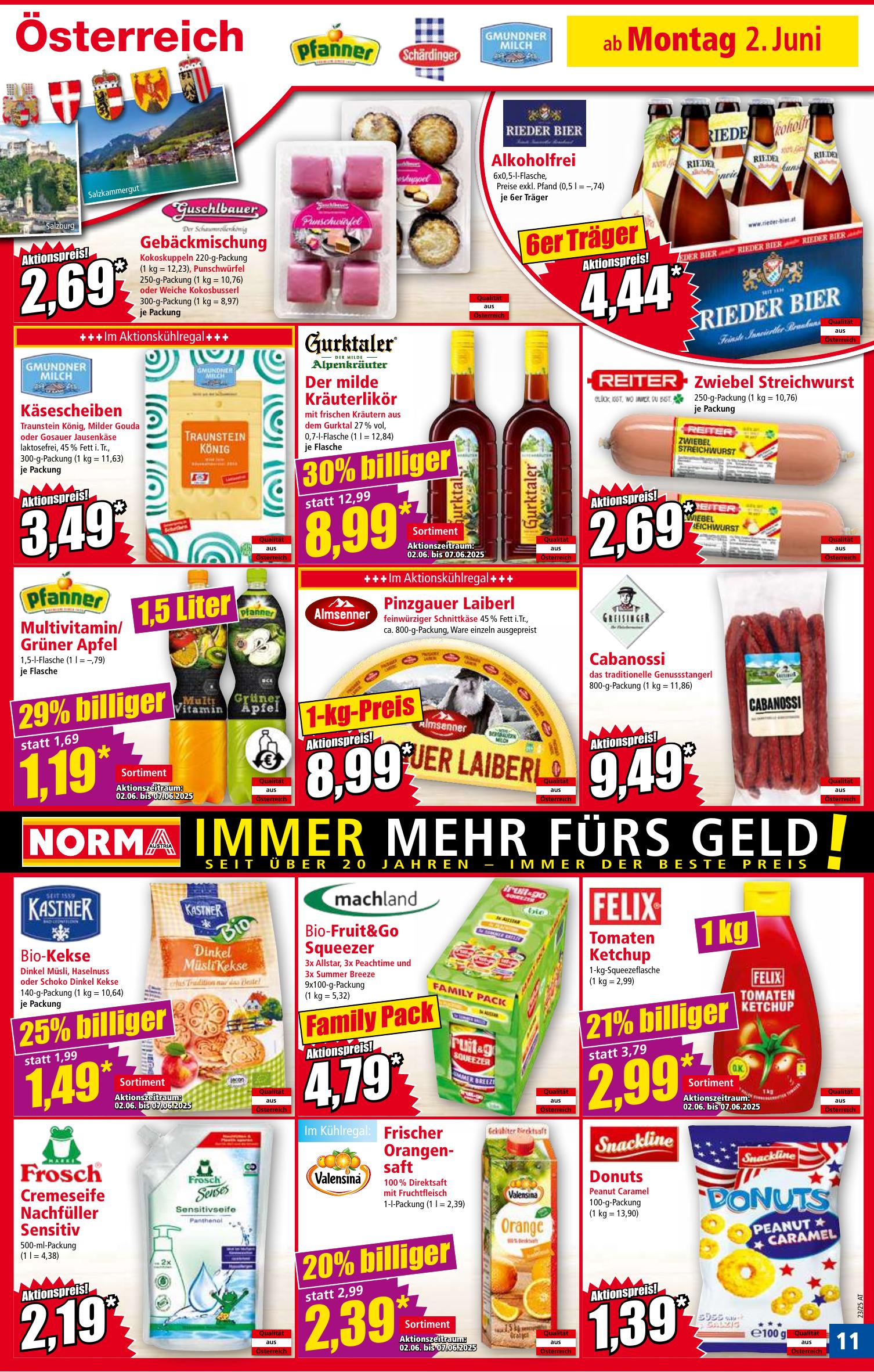 Norma flyer page