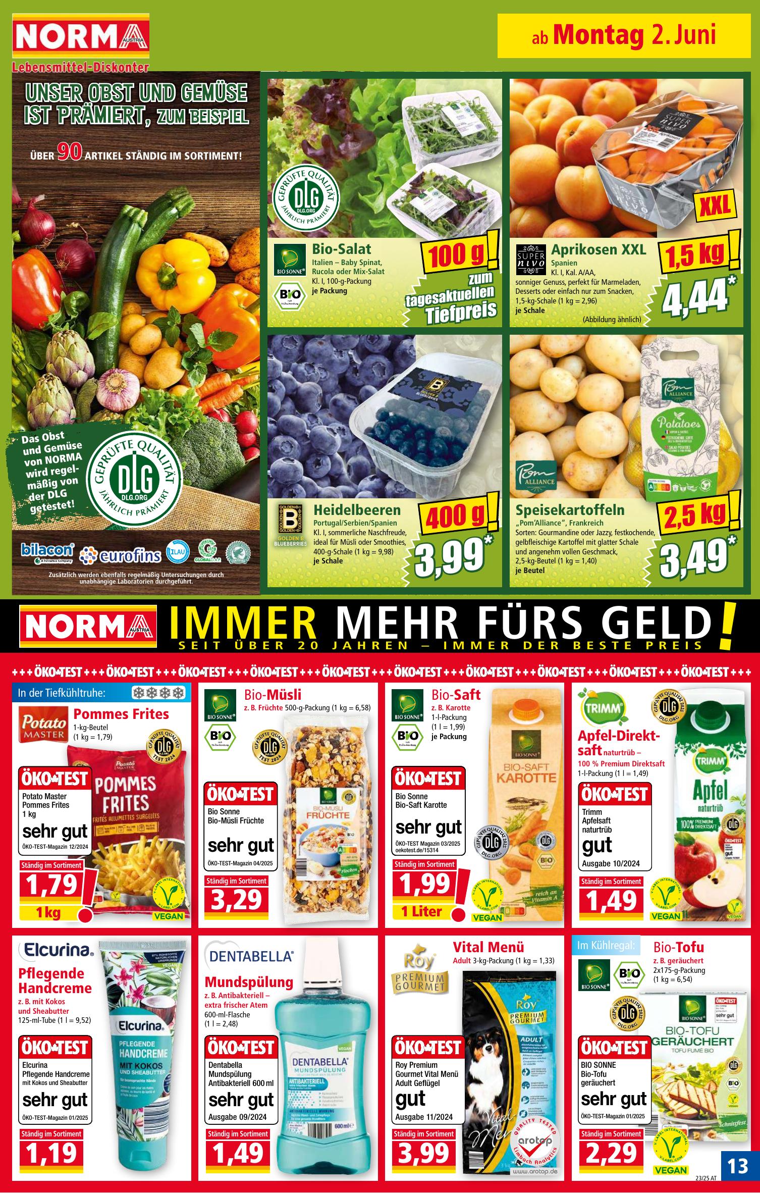 Norma flyer page