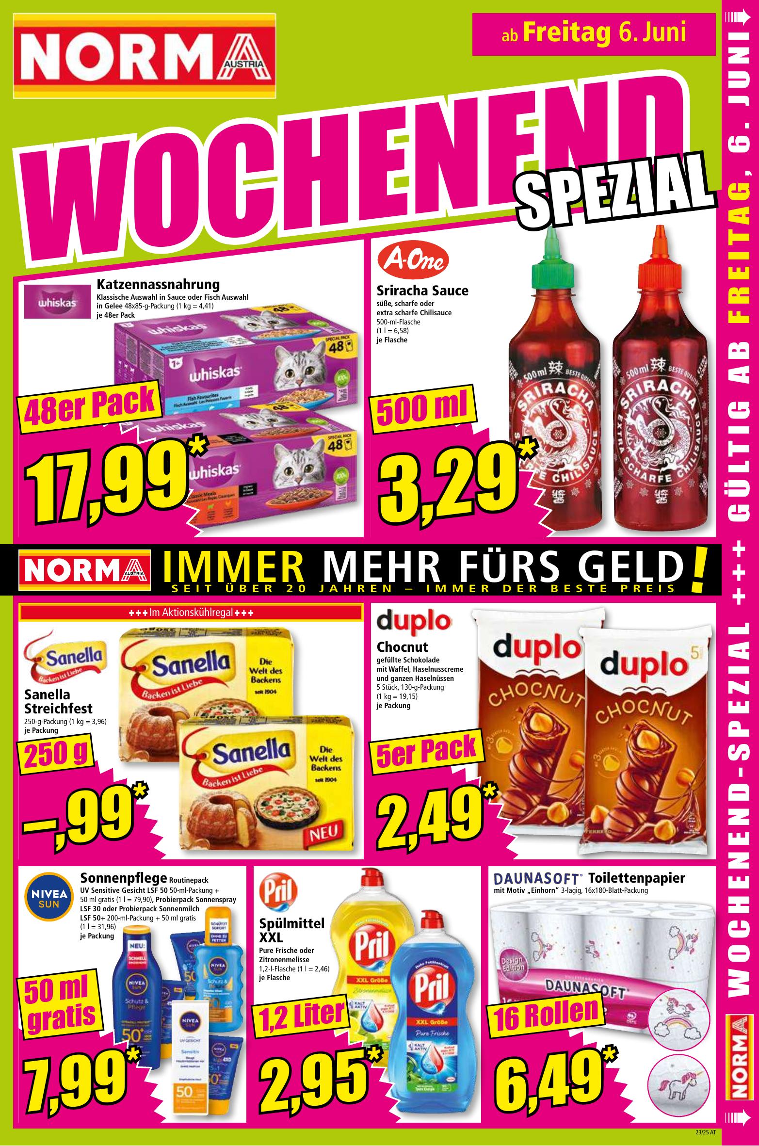 Norma flyer page