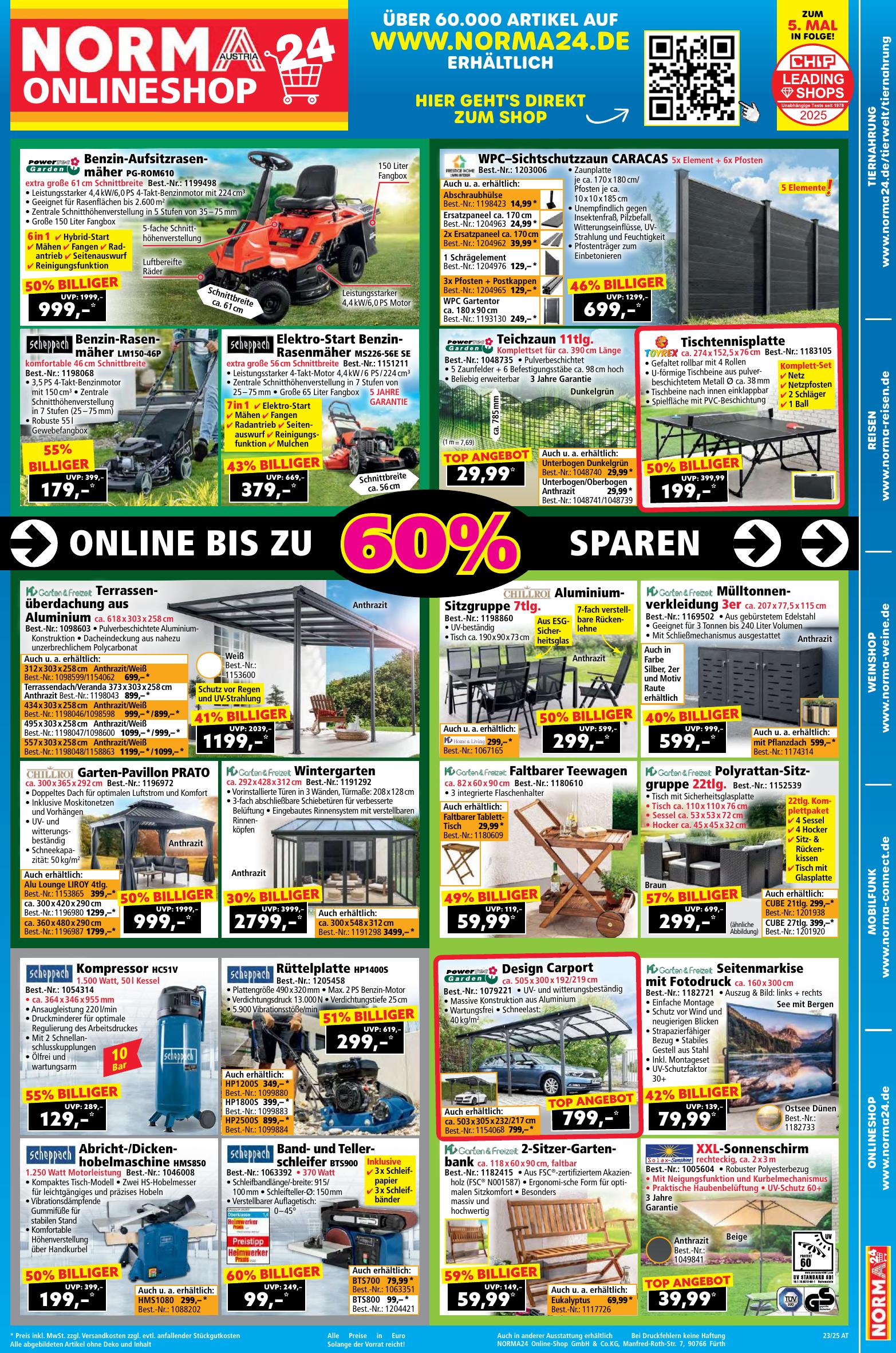 Norma flyer page