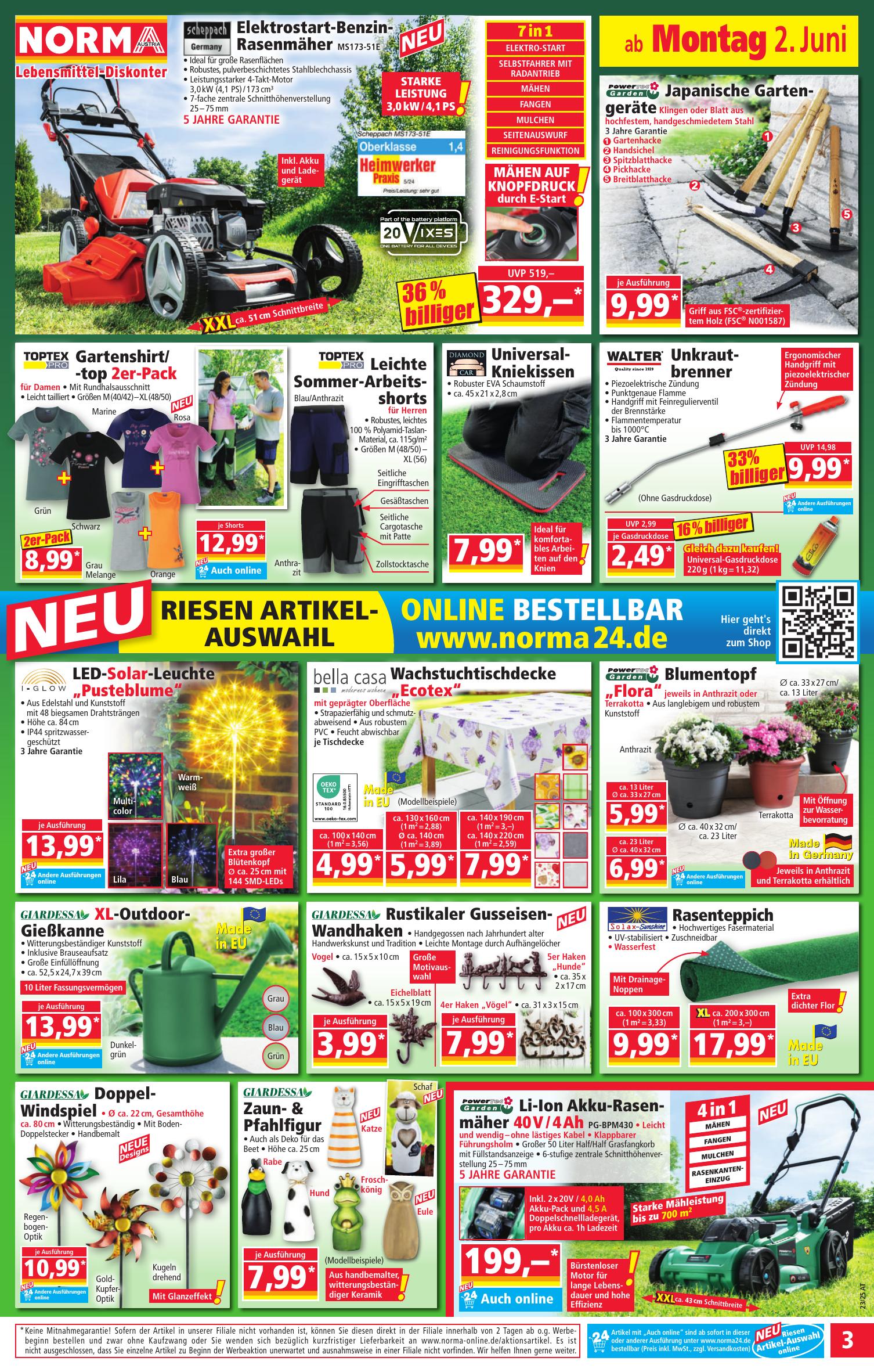 Norma flyer page