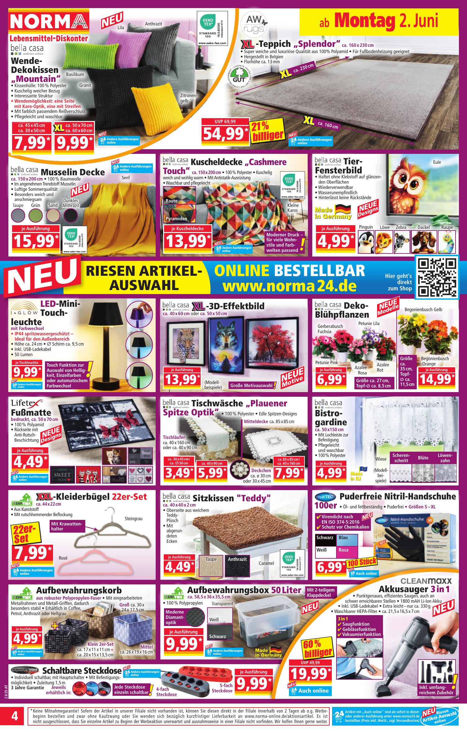 Norma flyer page