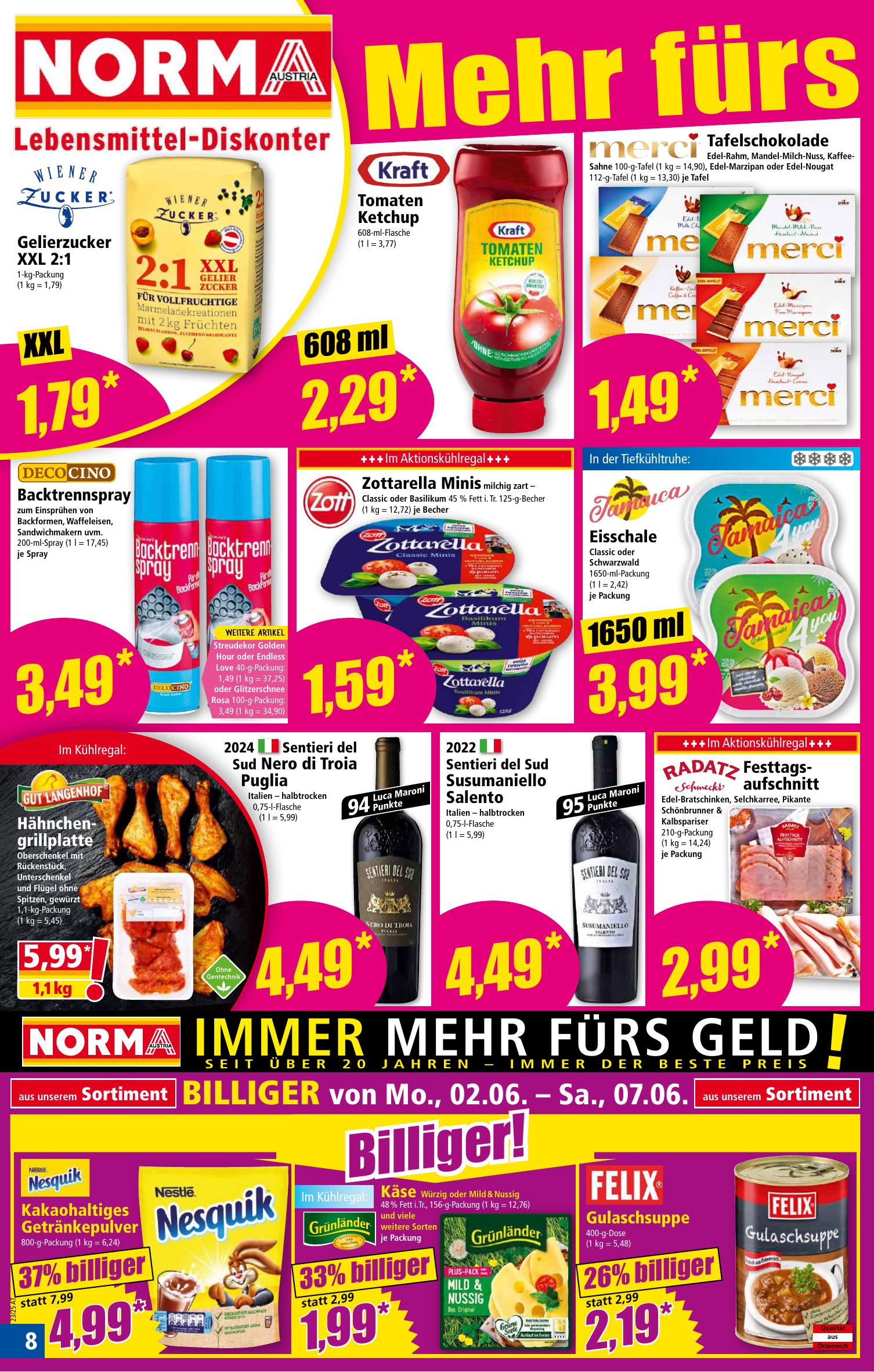 Norma flyer page