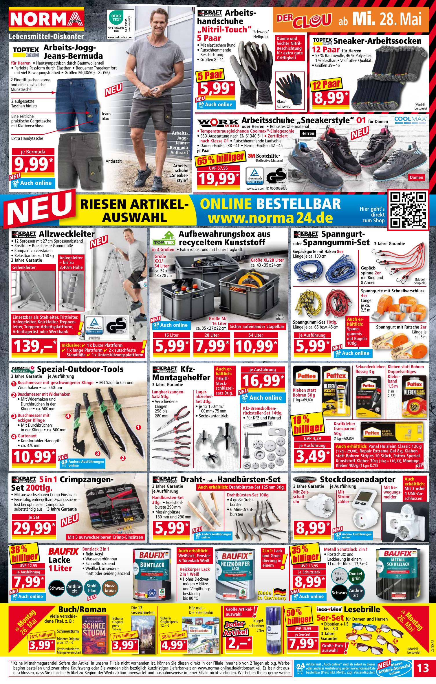 Norma flyer page