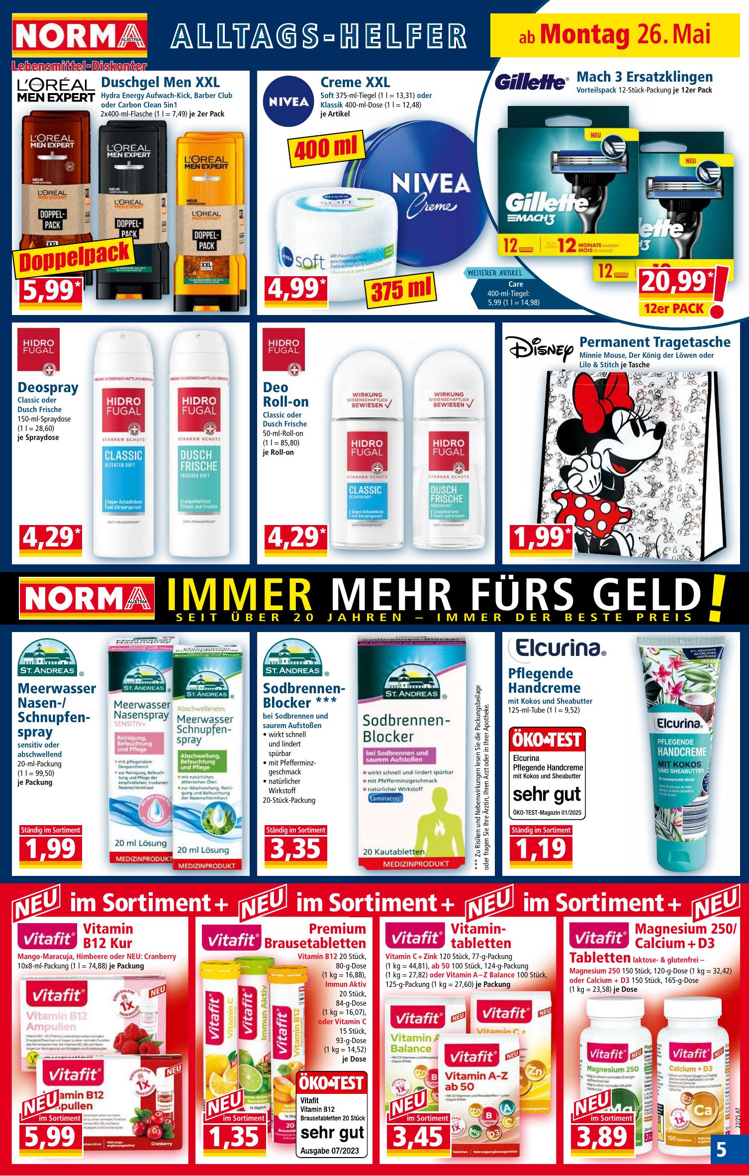 Norma flyer page