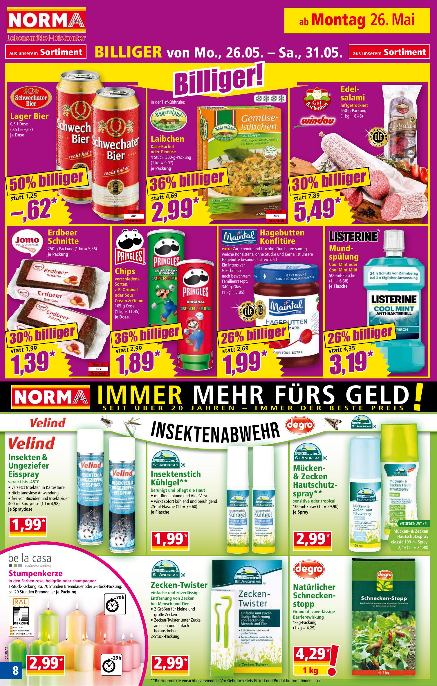 Norma flyer page
