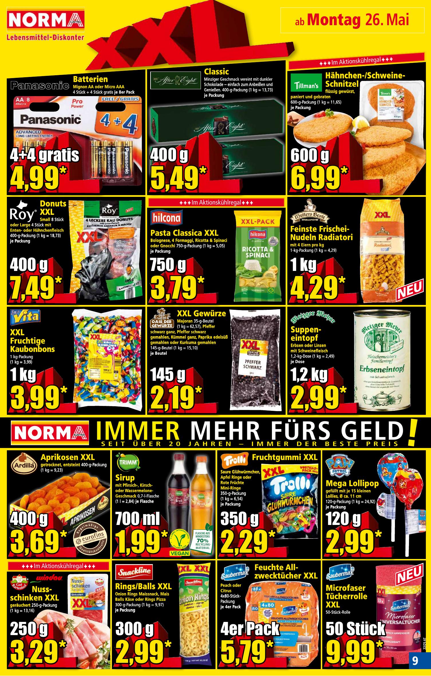 Norma flyer page