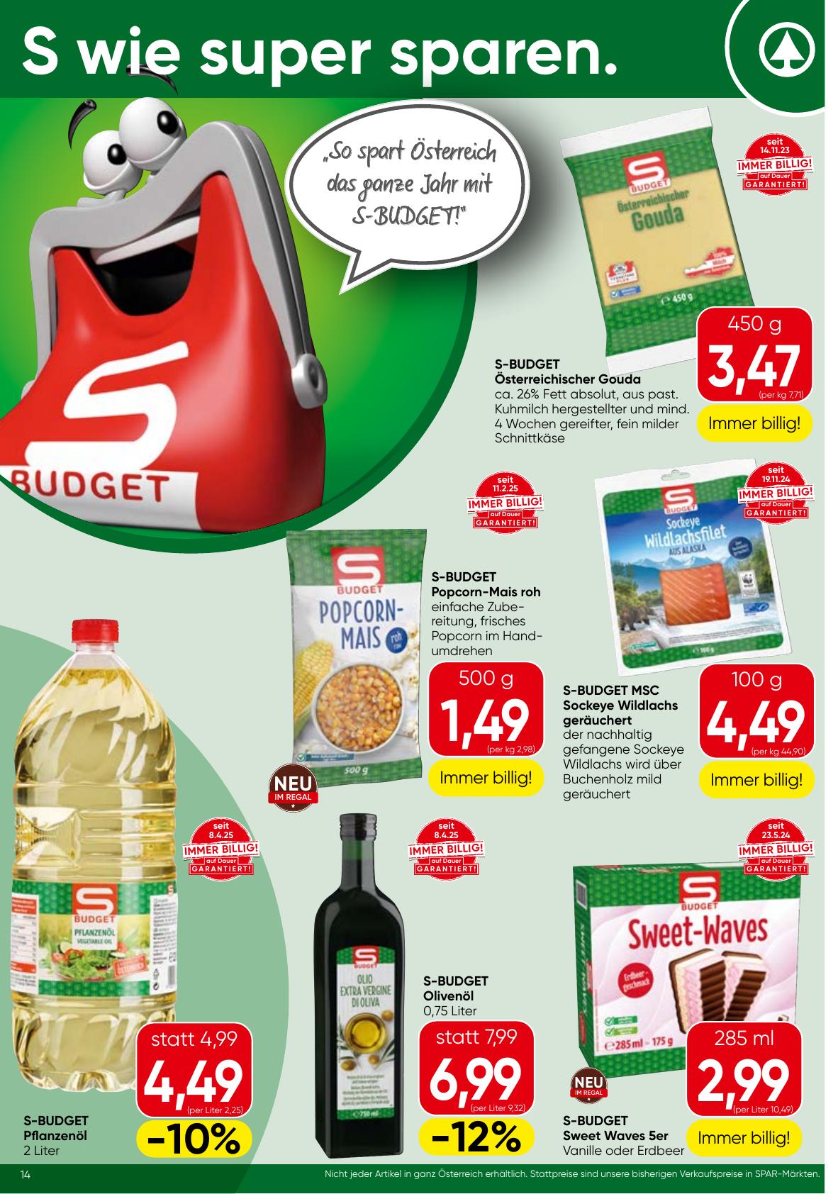 Spar flyer page