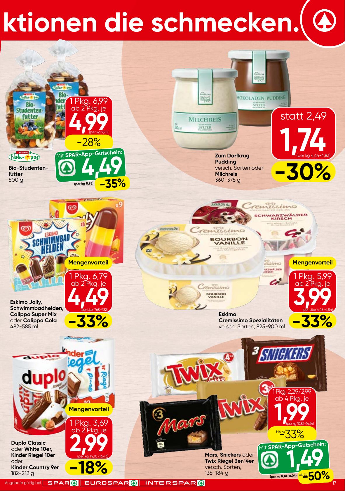 Spar flyer page