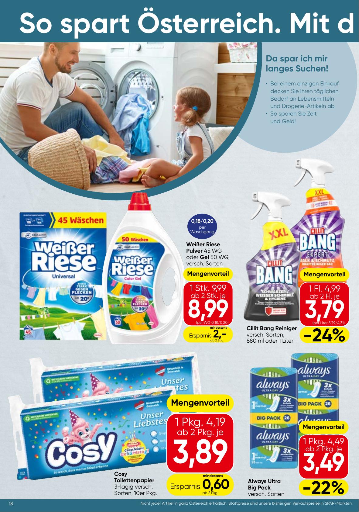 Spar flyer page