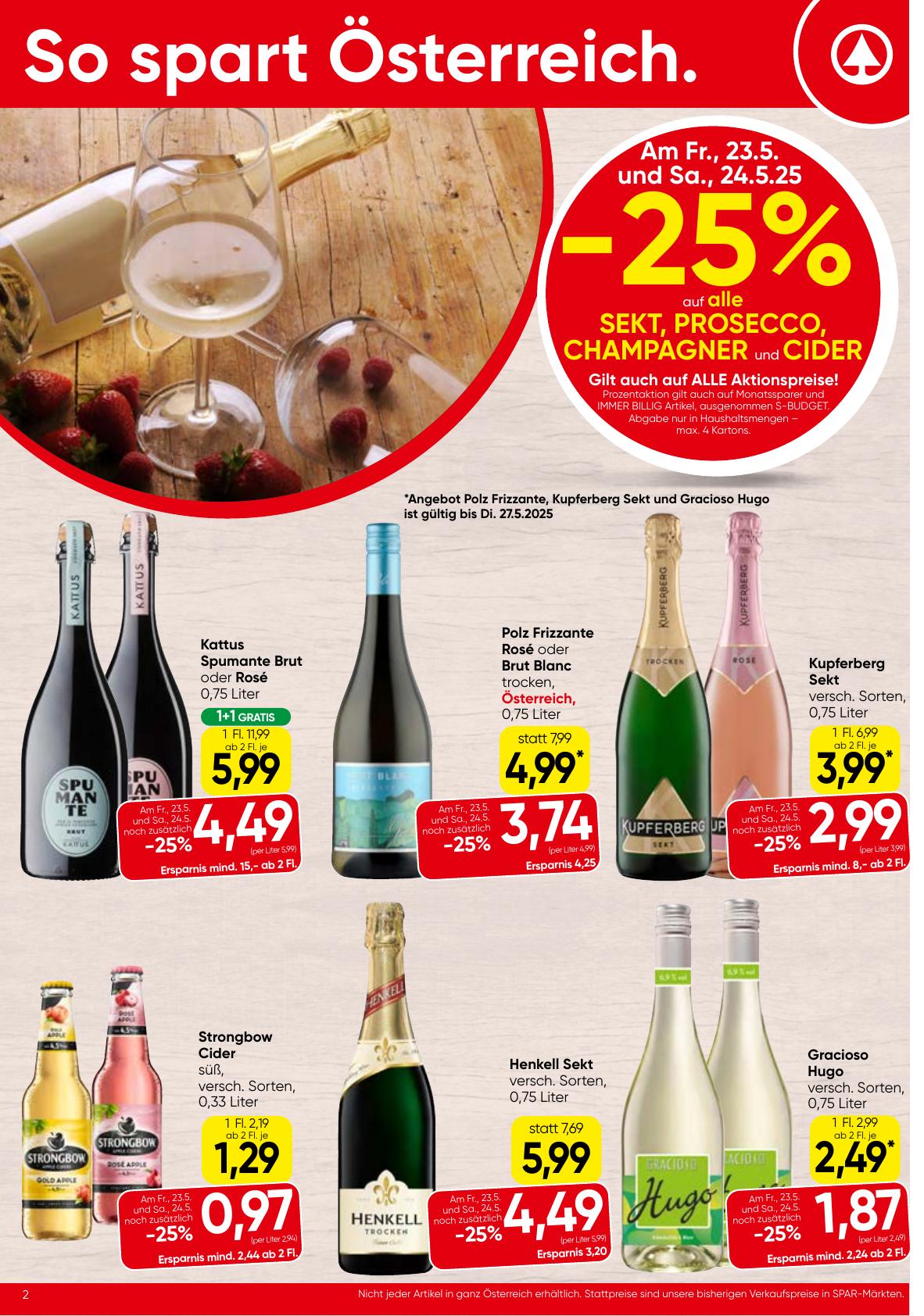 Spar flyer page