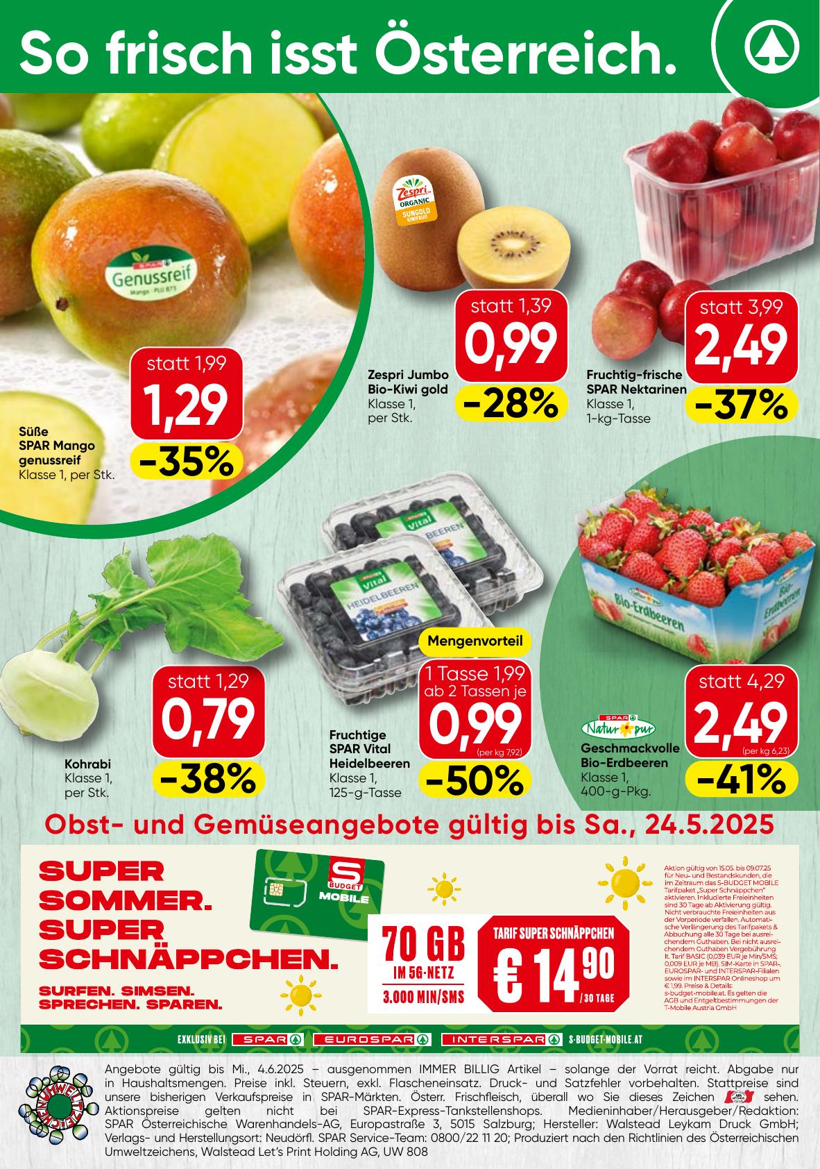Spar flyer page