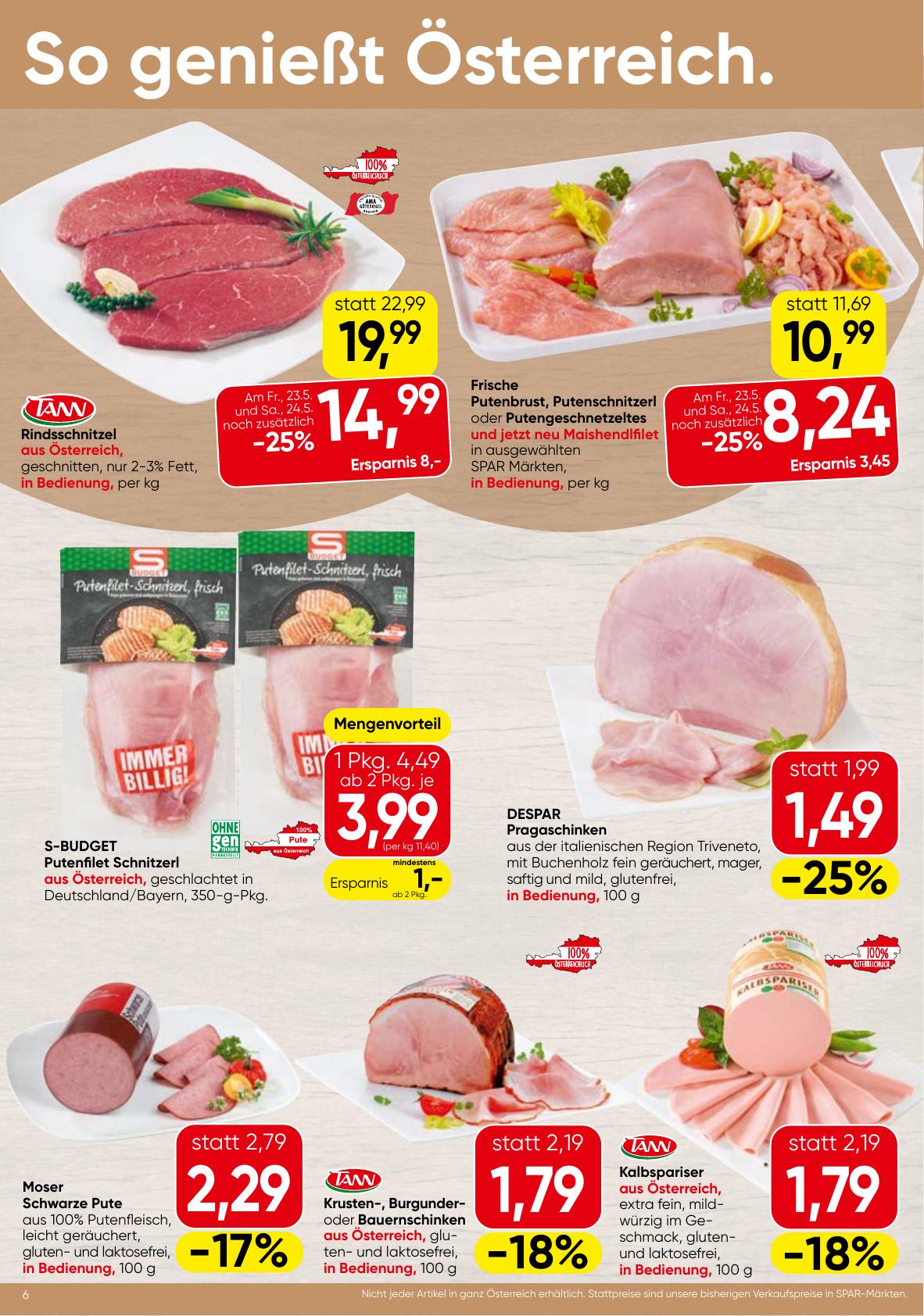 Spar flyer page