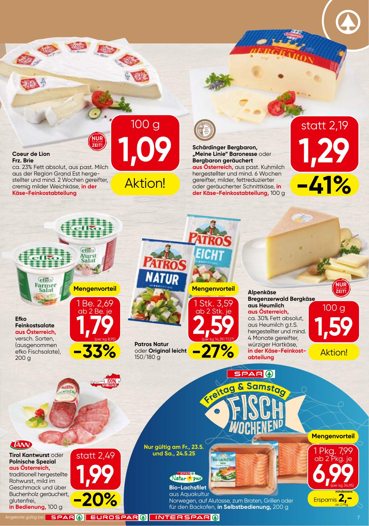 Spar flyer page
