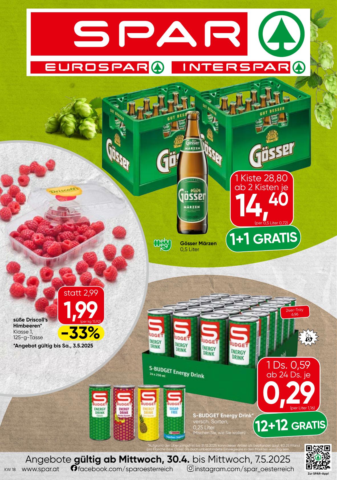 Spar flyer page